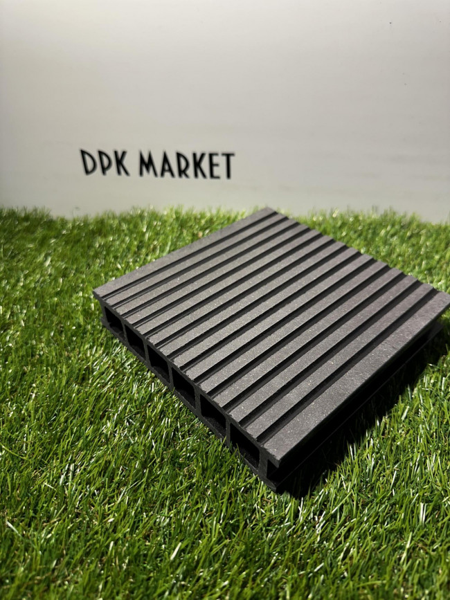 Террасная доска из ДПК Polywood Duo 3-D Серый Террасная доска из ДПК Polywood Duo 3-D Серый