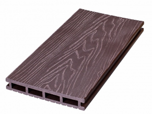 Террасная доска из ДПК Altay Decking пустотелая Венге
