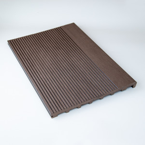 Ступень дпк Ecodecking полнотелая шоколад 