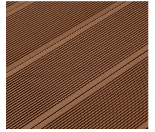 Террасная доска из ДПК пустотелая CM Decking серия Natur цвет ROWAN (рябина, красный)