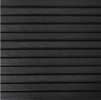 Стеновые реечные панели из ДПК CM Wall Чёрный Стеновые реечные панели из ДПК CM Wall Чёрный