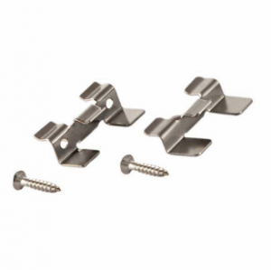 Монтажный набор (металлическая клипса и винт из нержавеющей стали) для террасных досок VINTAGE и GRAND